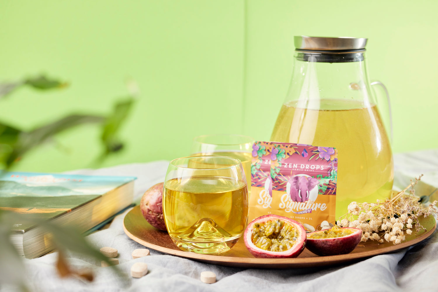 Litchi/Maracuja – 24 Drops ≈ 12L Drink