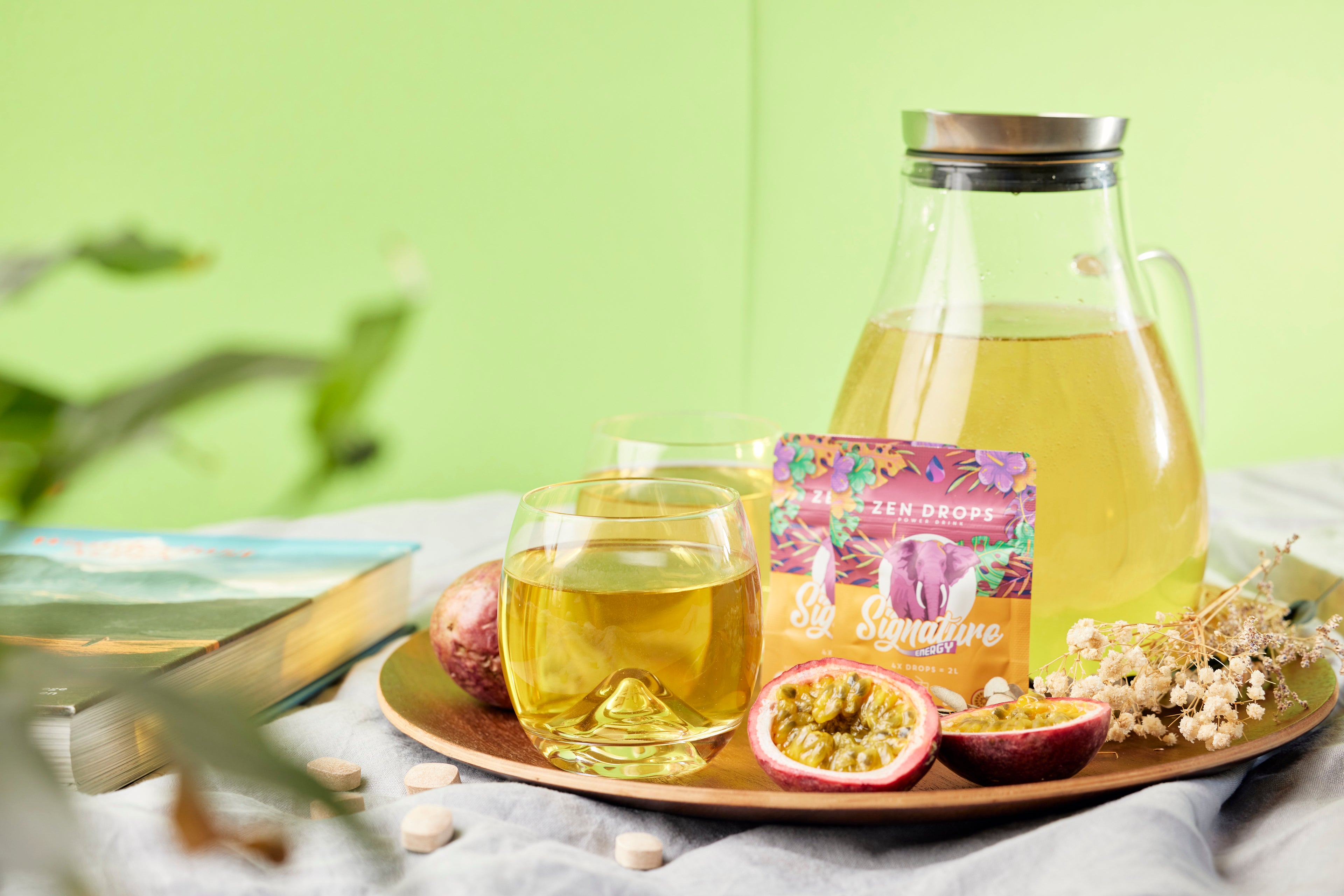 Litchi/Maracuja – 24 Drops ≈ 12L Drink